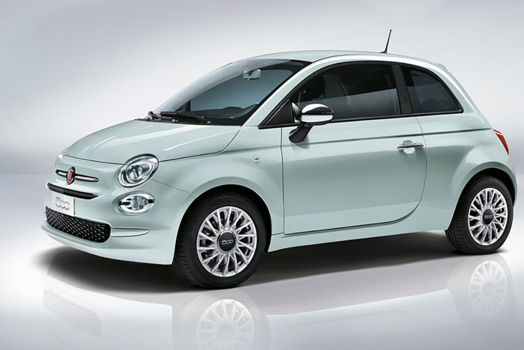 Mejores coches híbridos en España ya en el renting: Fiat 500