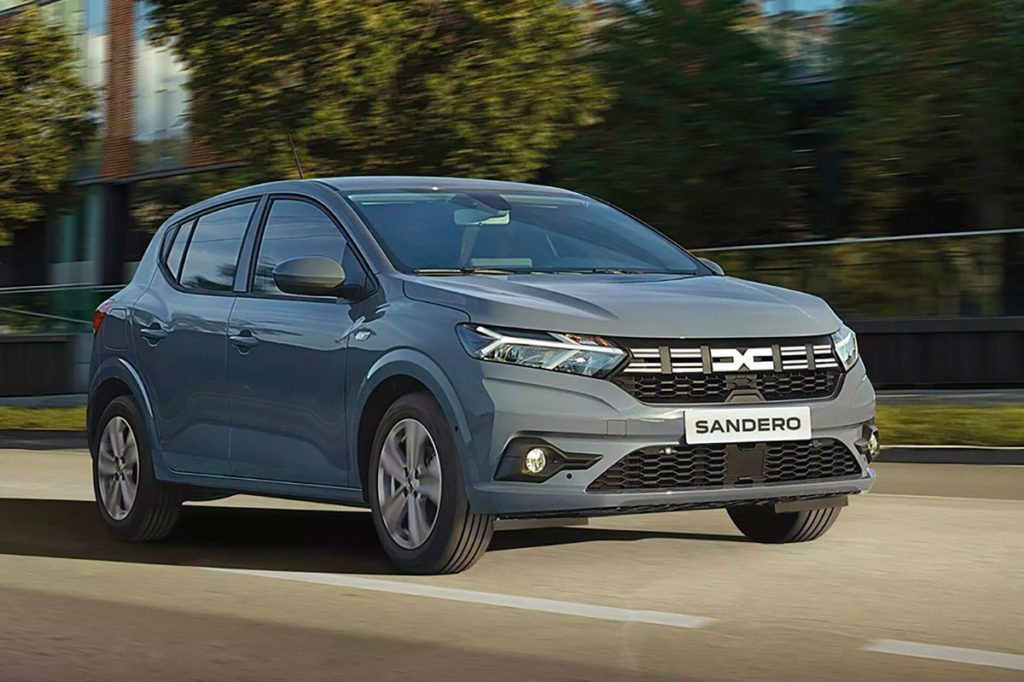 Mejores coches de renting para principiantes: Dacia Sandero