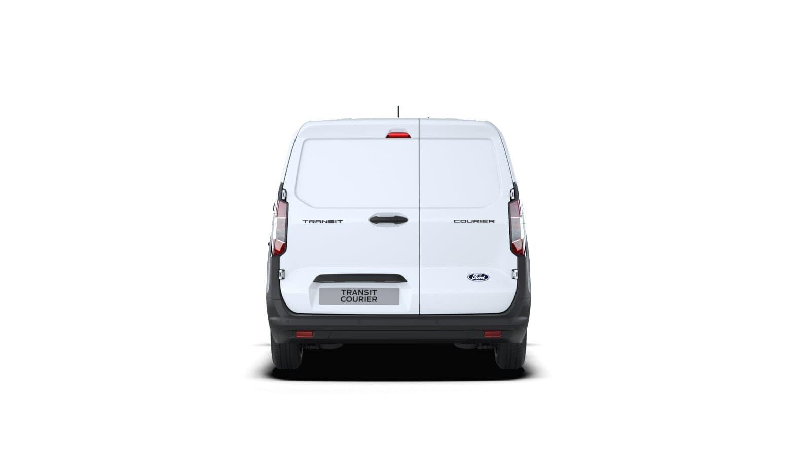 Renting Nueva Ford Transit Courier Van Model Year 2024 Blanco Sólido Furgoneta Industrial Manual