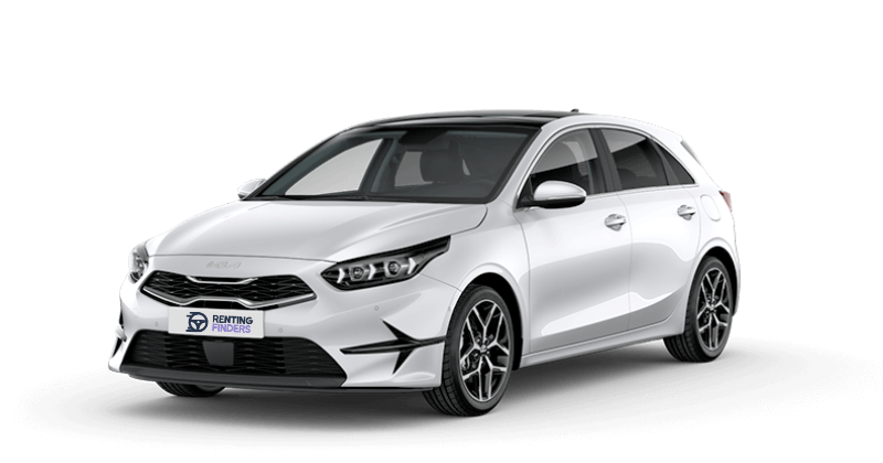 Renting Kia Ceed Drive Compacto Manual deluxe White Renting Finders