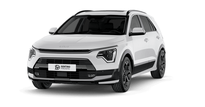 Renting Kia Niro HEV Drive Híbrido Etiqueta ECO SUV Automático Blanco Renting Finders