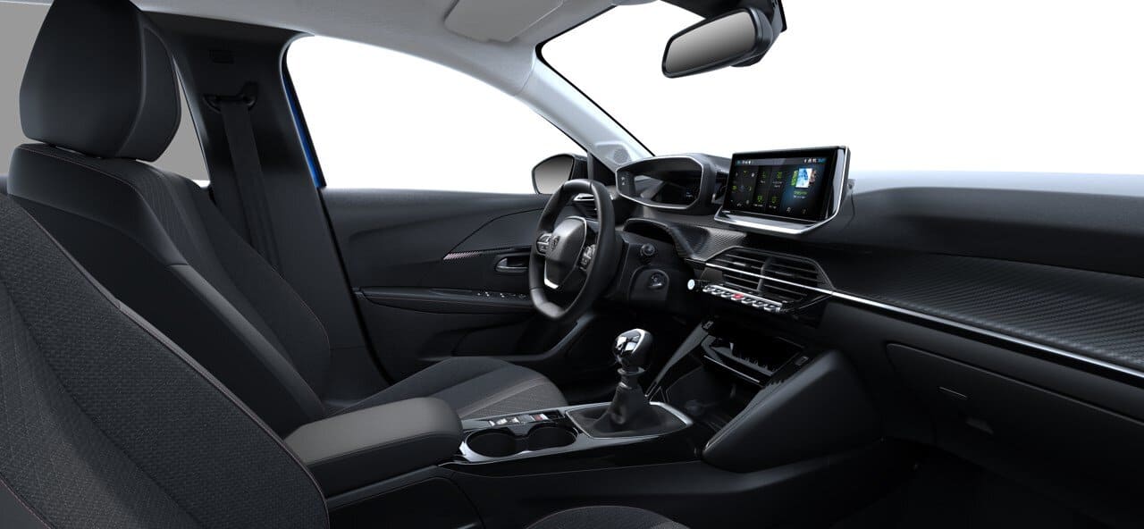 Renting New Peugeot 208 Allure Compacto Manual Restyling Interior