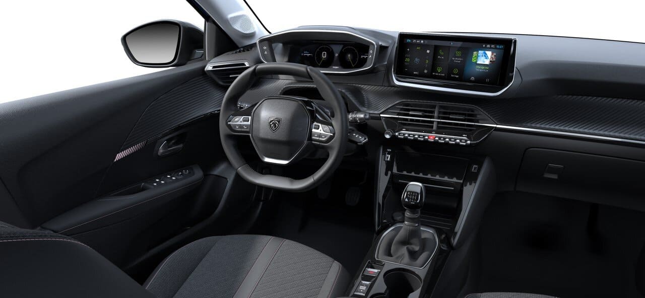 Renting New Peugeot 208 Allure Compacto Manual Restyling Interior
