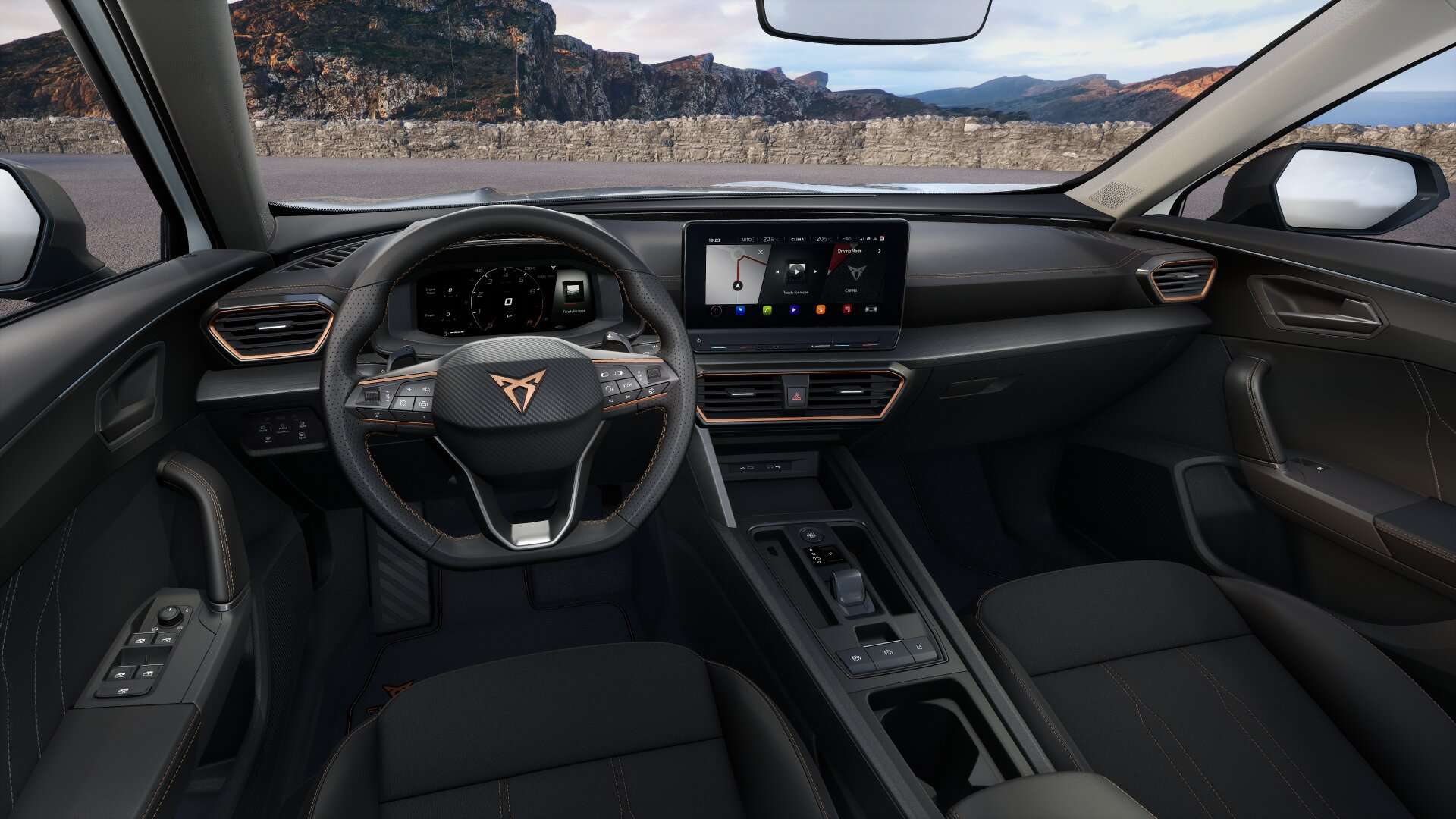 Renting Cupra Formentor Tech Edition Gasolina SUV Renting Finders Interior