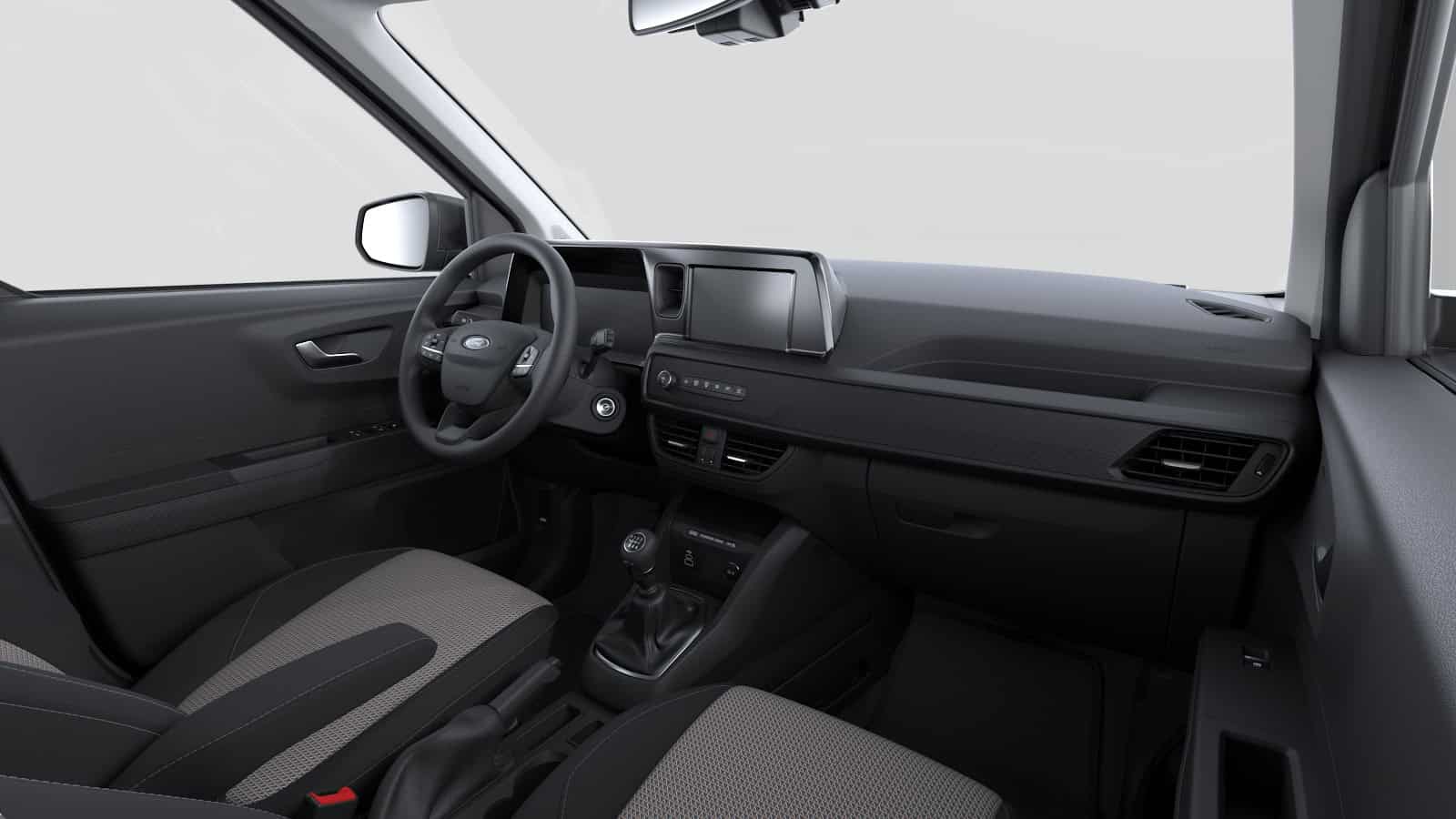 Renting Ford Tourneo Courier Trend Furgoneta Manual 5 Plazas Gasolina Etiqueta C Interior