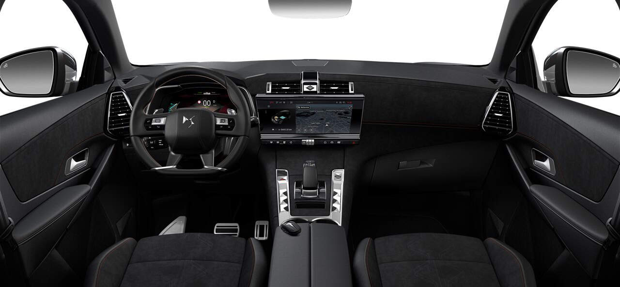 Renting DS 7 Performance Line+ E-tense SUV Híbrido-Enchufable Automático Crystal Pearl Interior