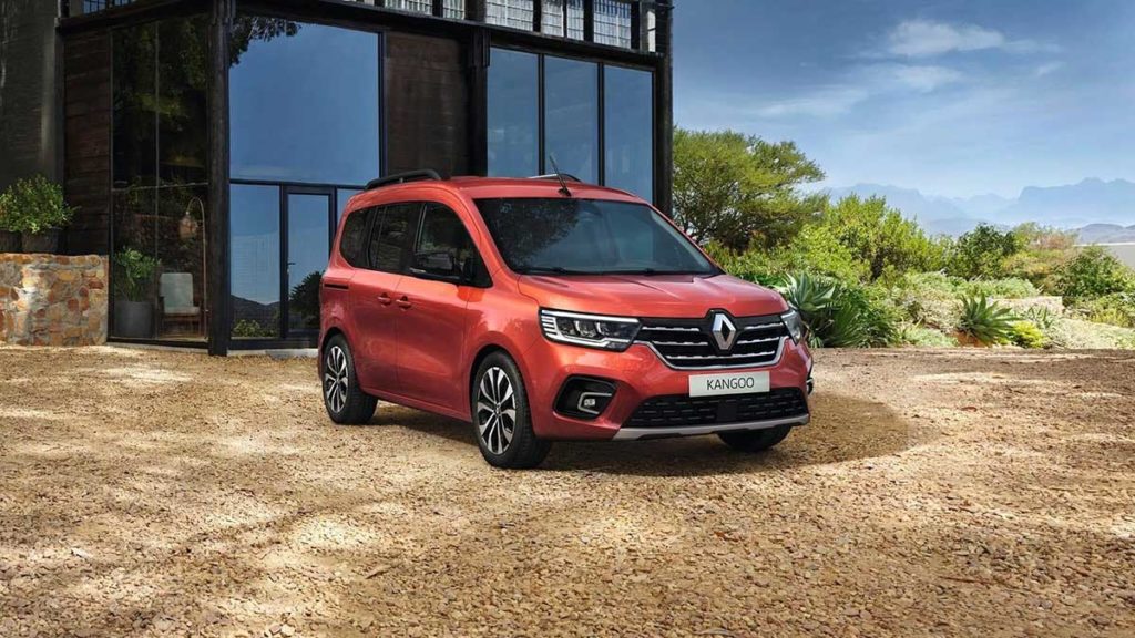 Las furgonetas de renting más solicitadas por los autónomos en 2024: Renault Kangoo