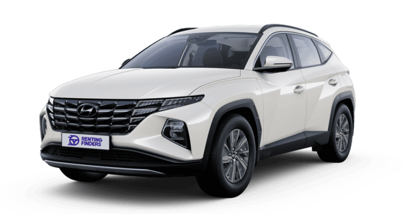 Renting Hyunday Tucson Maxx SUV Atlas White Sólido