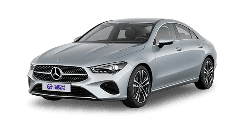 Renting Mercedes Benz CLA 200d Coupé Plata High-Tech Diésel Renting Finders