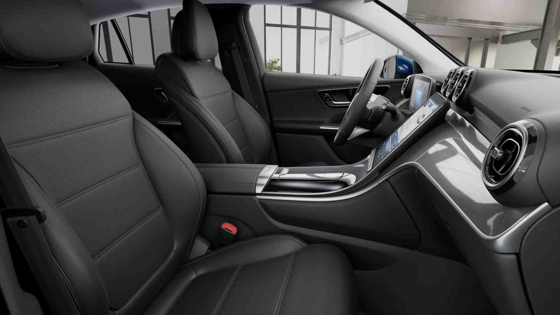 Renting Mercedes-Benz GLC 200 Coupé híbrido Automático Interior