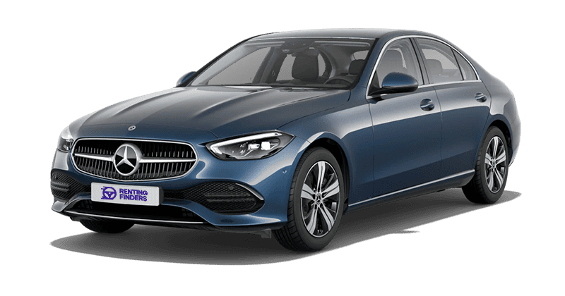 Renting Mercedes Benz Clase C Berlina Azul Sodalita Renting Finders