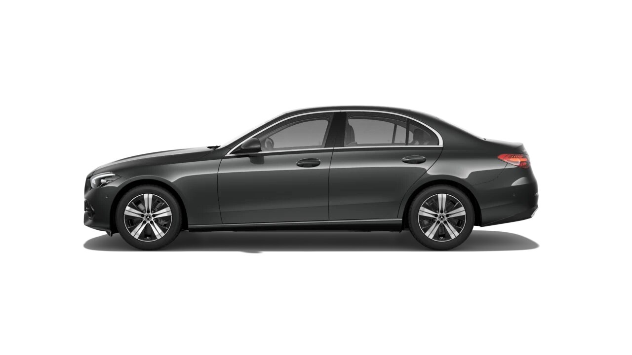 Renting Mercedes Benz Clase C Micro-Híbrido Etiqueta ECO Automático Berlina Gris Grafito Renting Finders