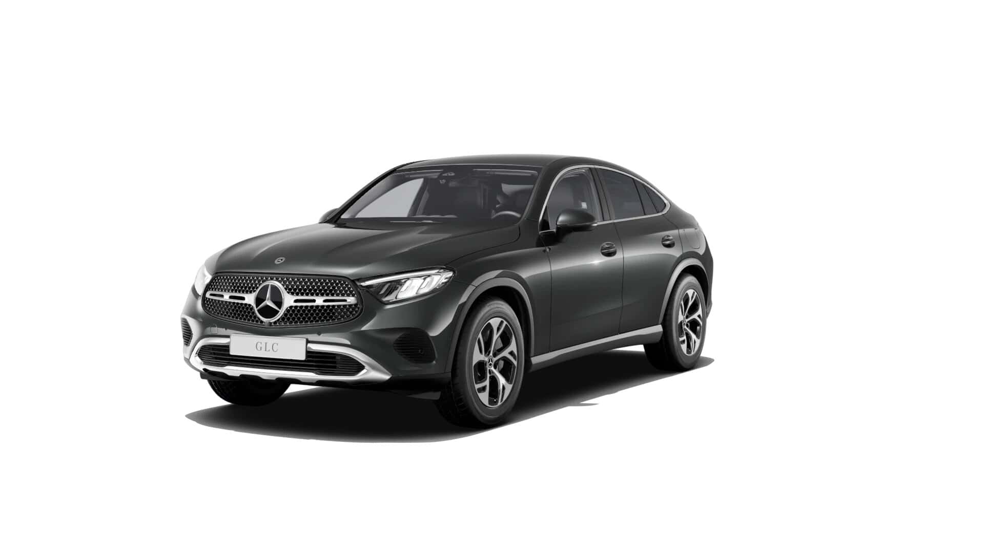 Renting Mercedes Benz GLC Coupé 300 de 4MATIC Gris Grafito SUV Automático Híbrido-Enchufable Diésel Etiqueta 0