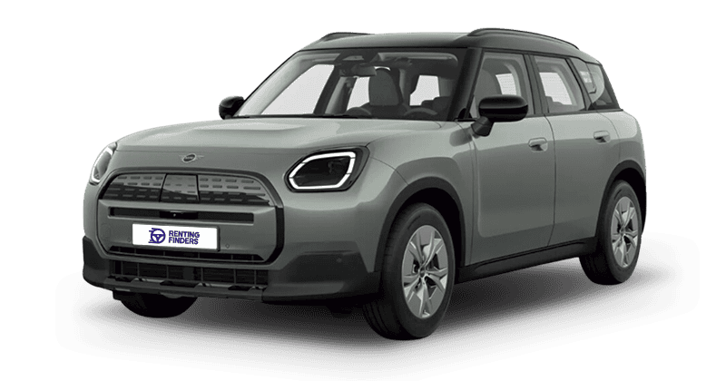 Renting New MINI Countryman Smokey Green Metalizado SUV Premium Eléctrico Automático Etiqueta 0 Renting Finders