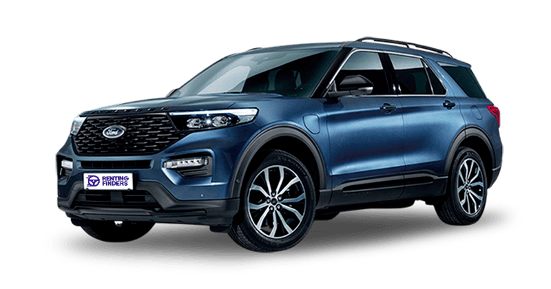 Renting Ford EXPLORER 3.0 PHEV AWD ST Line Sin Entrada