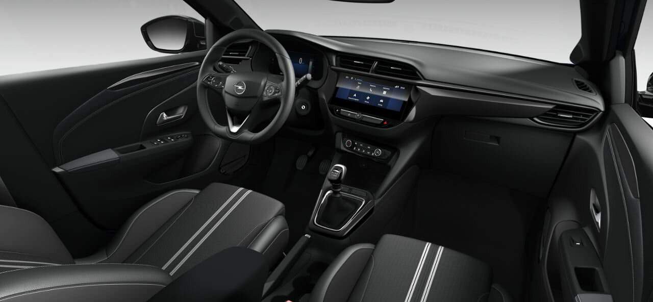 Renting New Opel Corsa GS Compacto Manual Interior