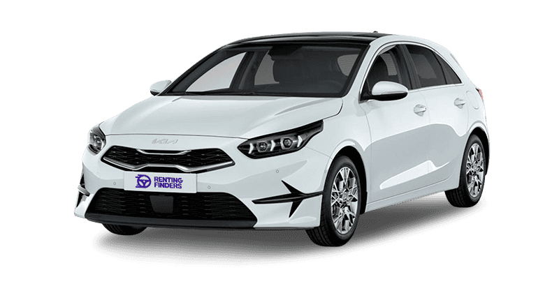 Renting Kia Ceed Concept Compacto Cassa White Renting Finders