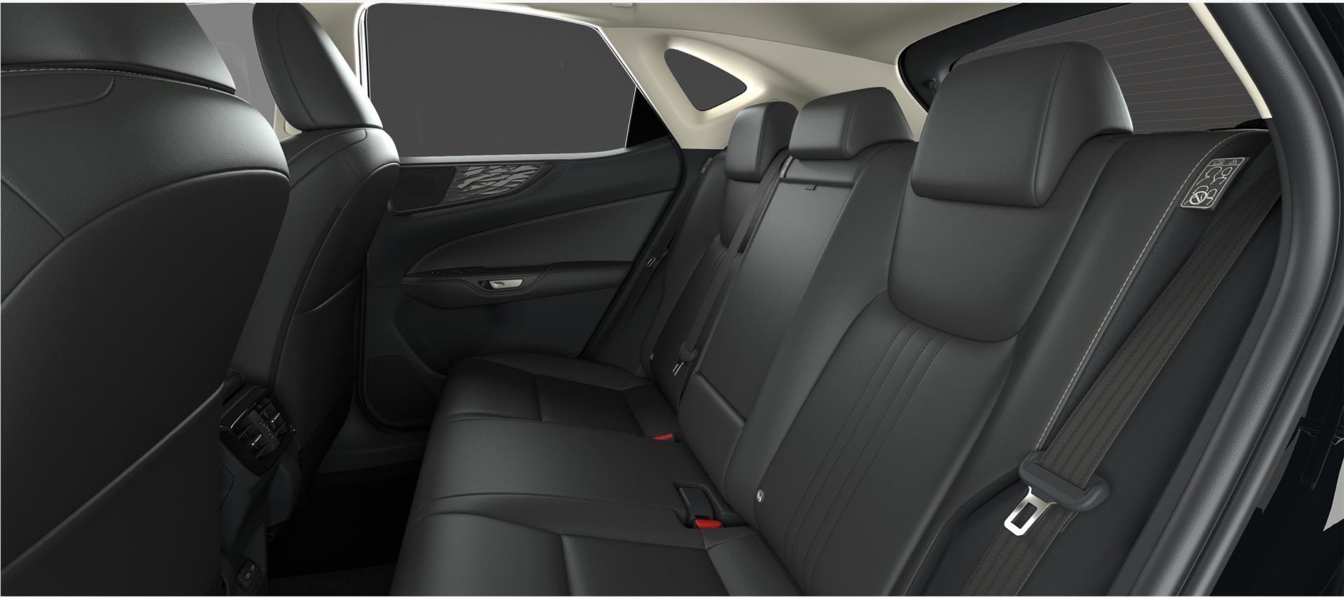 Renting Lexus NX 350h Premium Plus Negro SUV Etiqueta ECO Asientos