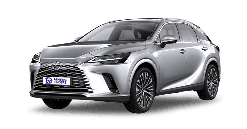 Renting Lexus RX SUV Iridio Sonic Renting Finders