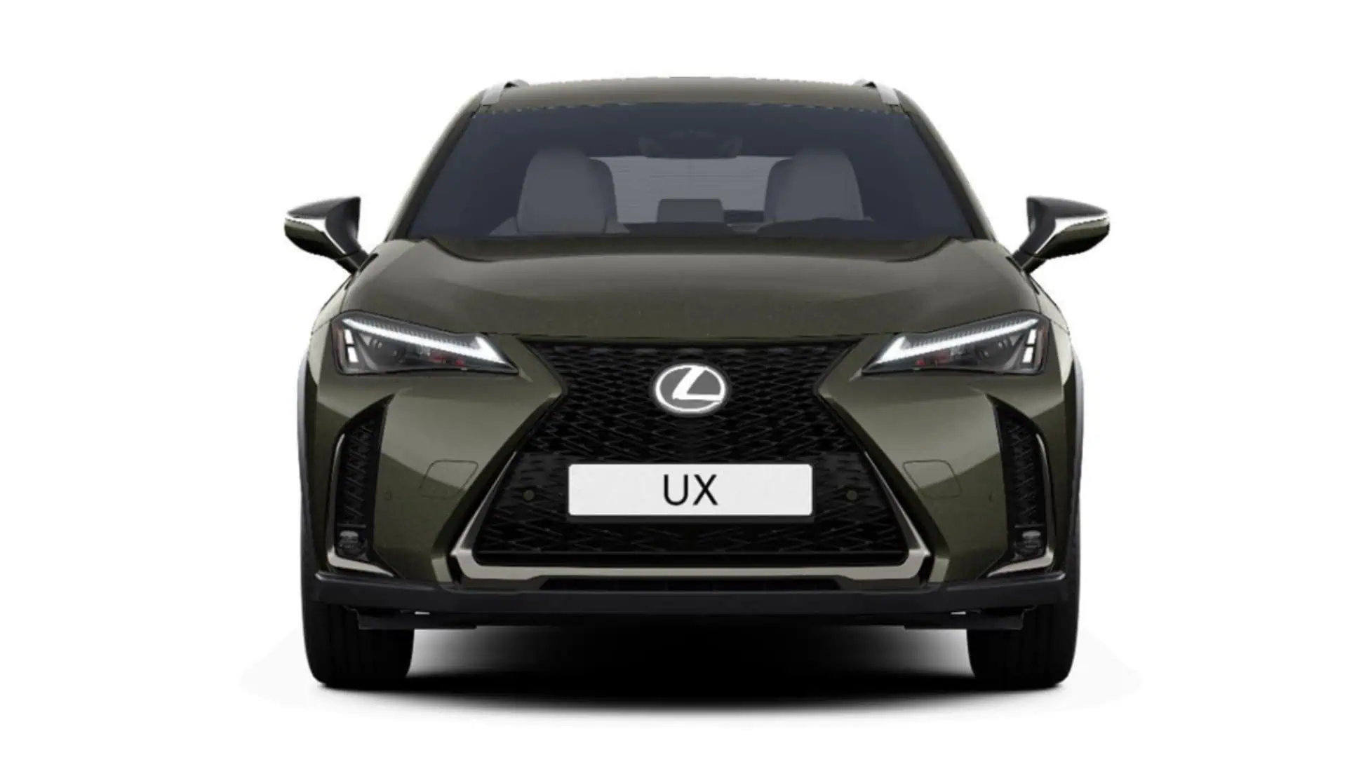 Renting Lexus UX F Sport Legend Verde Oliva SUV Automático Híbrido Etiqueta ECO