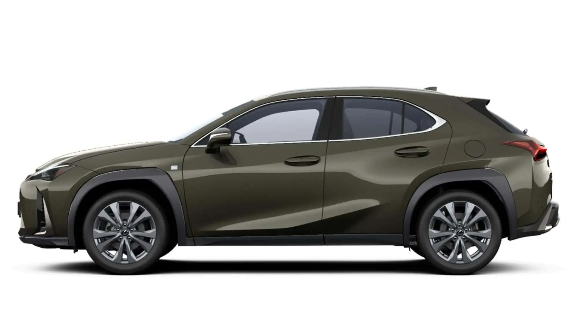 Renting Lexus UX F Sport Legend Verde Oliva SUV Automático Híbrido Etiqueta ECO