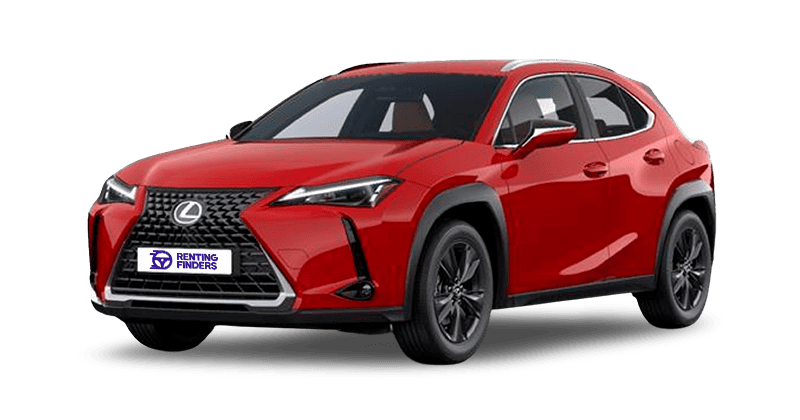 Renting Lexus UX 300h UX Plus Rojo SUV Etiqueta ECO Renting Finders