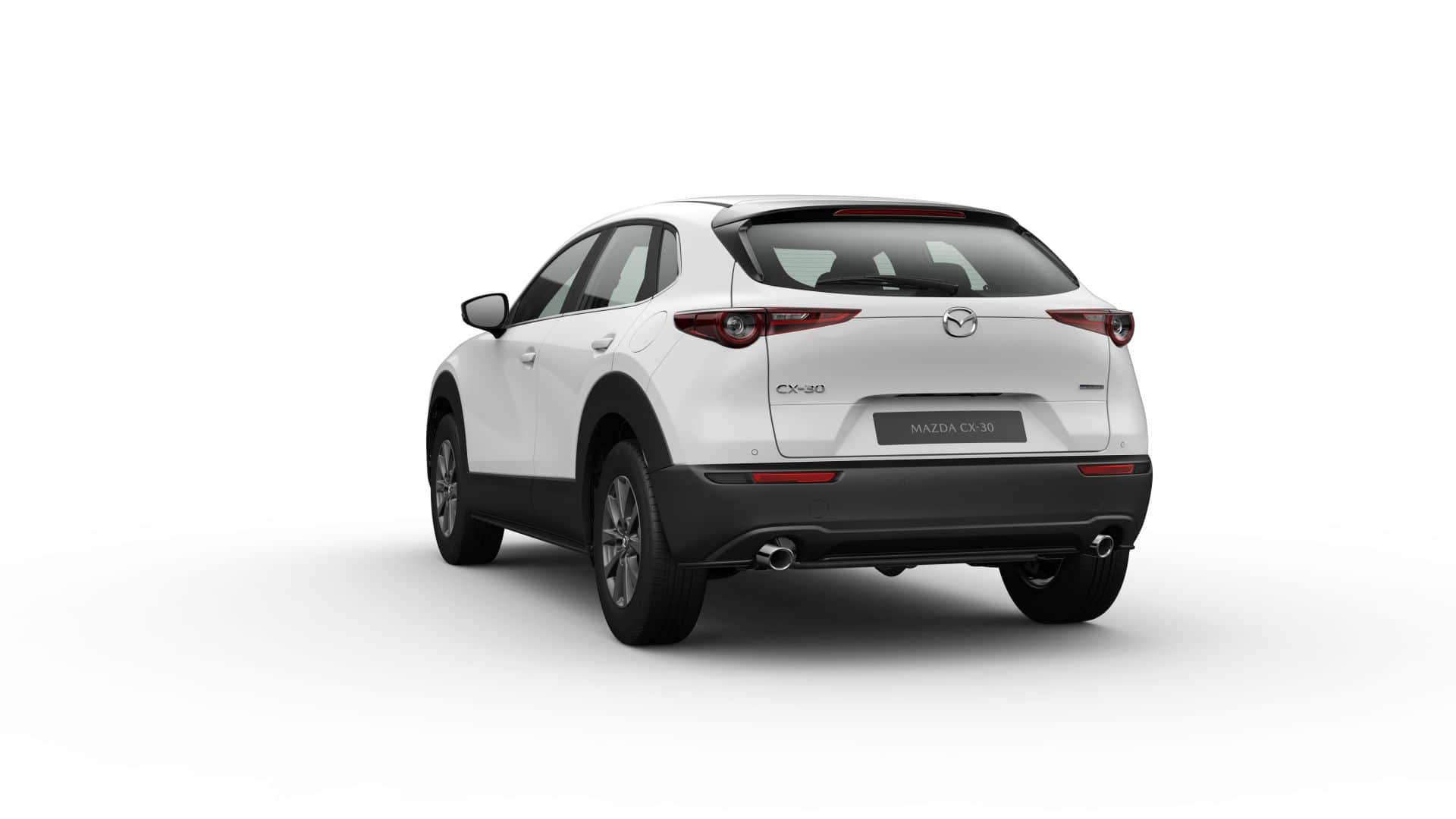 Renting Mazda CX-30 Prime-Line SUV Blanco e-Skyactiv G MHEV Micro-Híbrido Etiqueta ECO