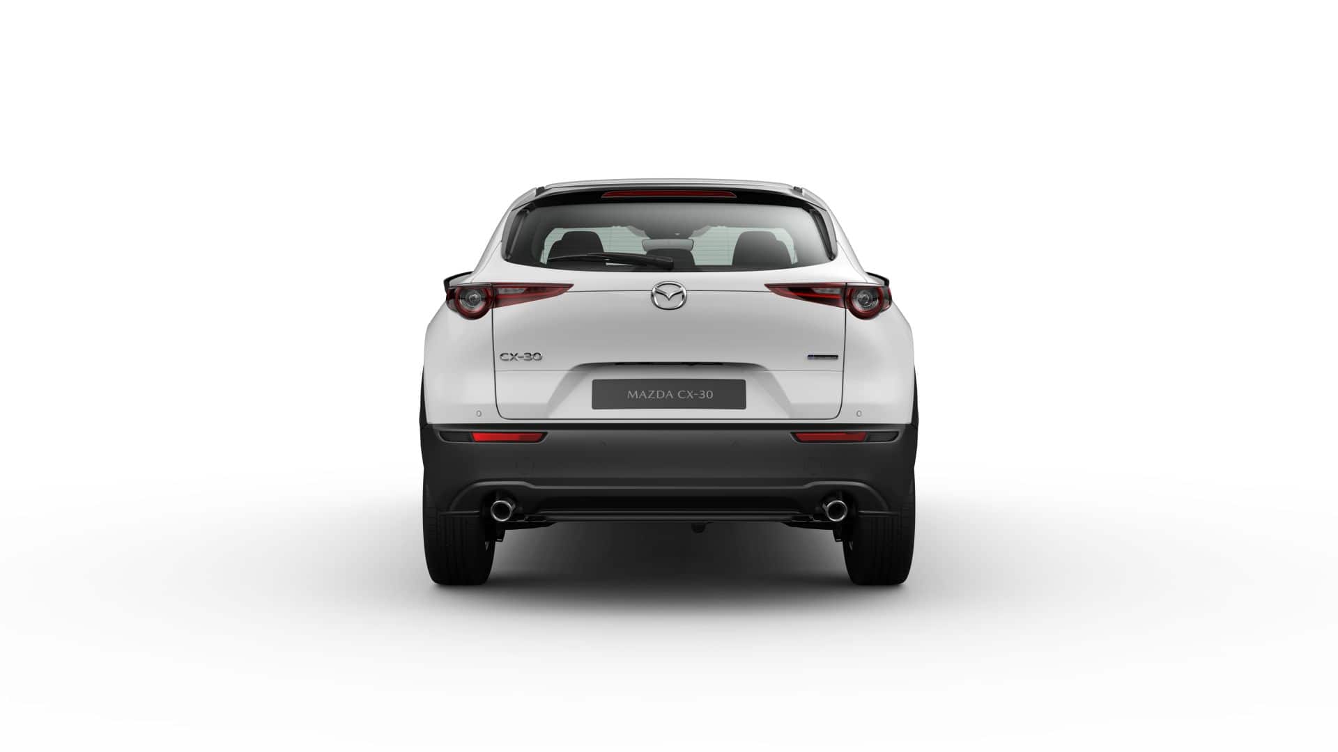 Renting Mazda CX-30 Prime-Line SUV Blanco e-Skyactiv G MHEV Micro-Híbrido Etiqueta ECO