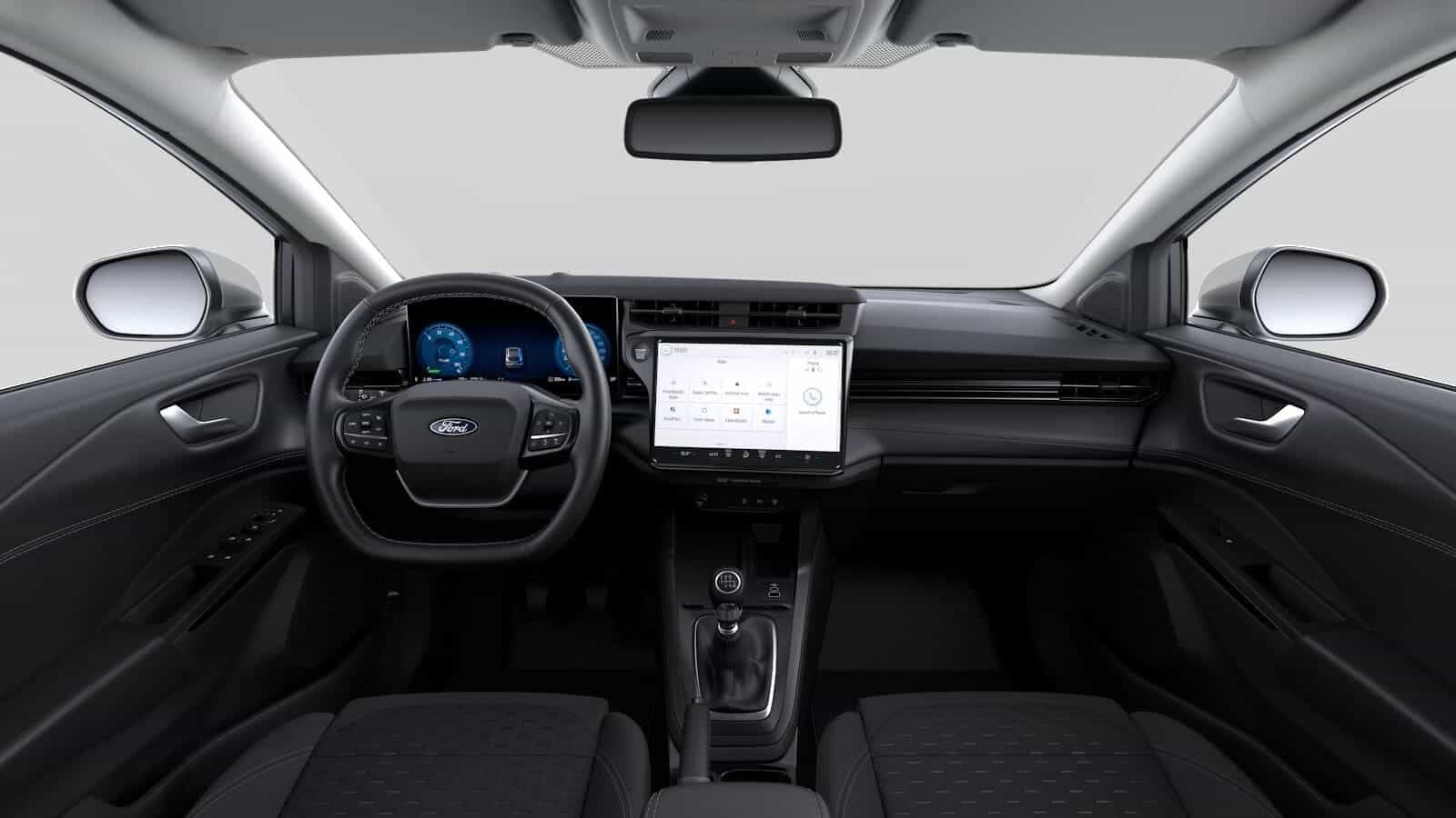 Renting New Ford Puma Titanium SUV Manual MY2024 Azul Dessert Renting Finders Interior