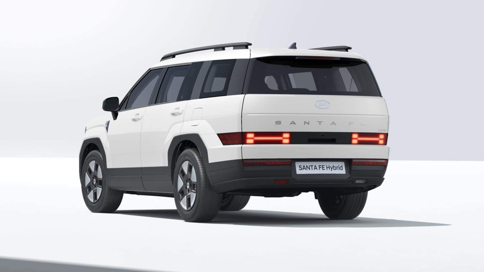 Renting New Hyundai Santa Fe Maxx SUV 7 Plazas PHEV Etiqueta 0 Blanco