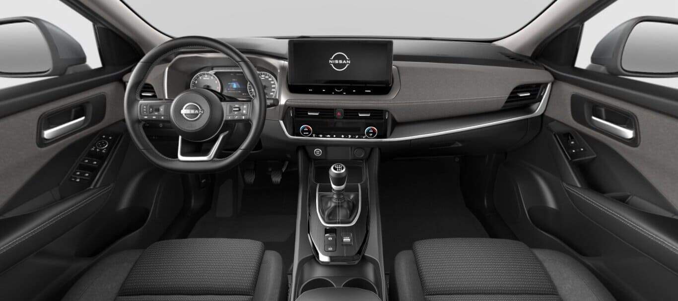 Renting New Nissan Qashqai MHEV Acenta SUV Micro Híbrido Etiqueta ECO Manual Interior