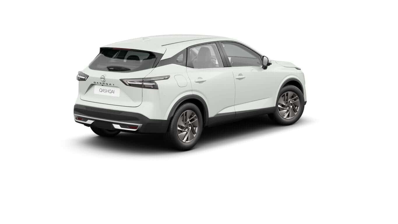 Renting New Nissan Qashqai MHEV Acenta SUV Micro Híbrido Etiqueta ECO Manual Kori White Renting Finders