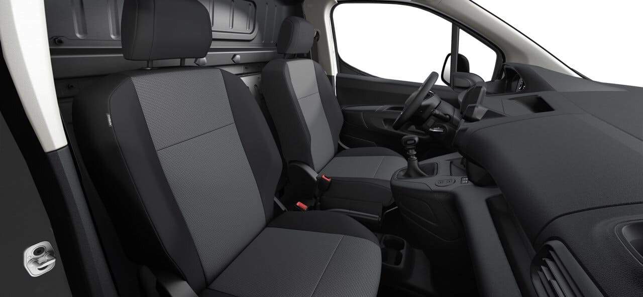 Renting New Peugeot Partner Standard Blanco Kaolin Furgoneta Industrial Manual Restyling Asientos