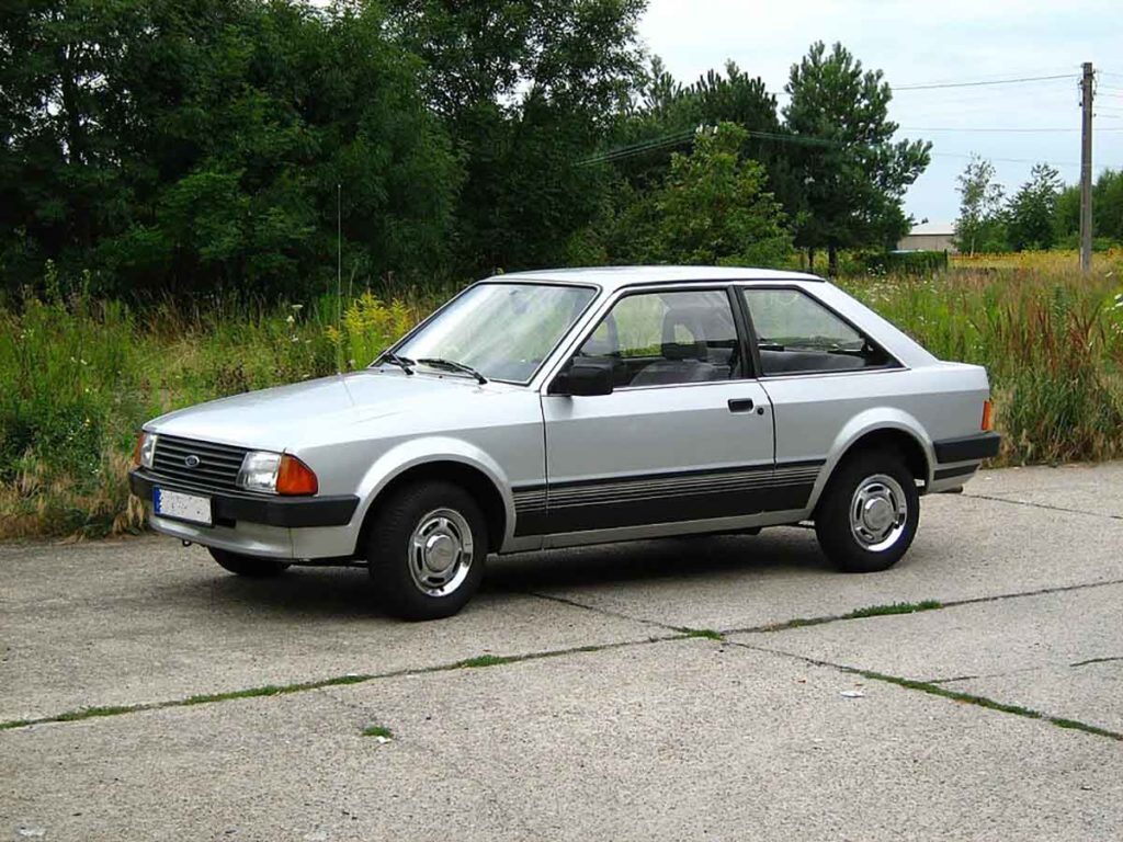 Ford Escort, uno de los coches más vendidos de la historia