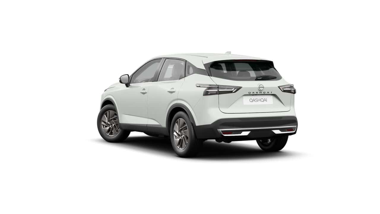 Renting New Nissan Qashqai MHEV Acenta SUV Micro Híbrido Etiqueta ECO Blanco