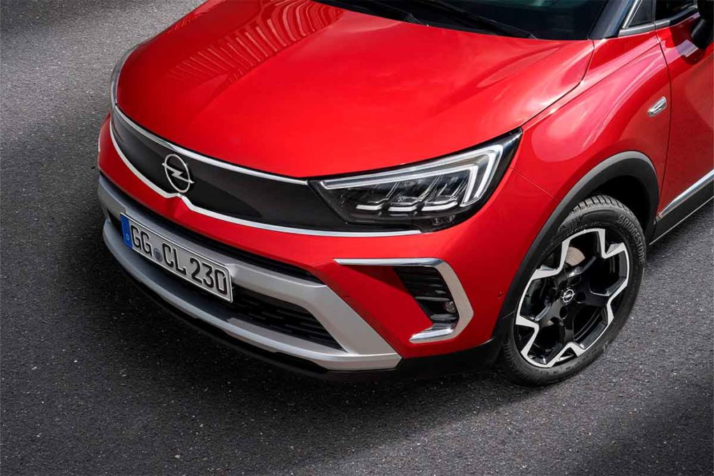 El Opel Crossland tiene un estilo discreto pero llamativo