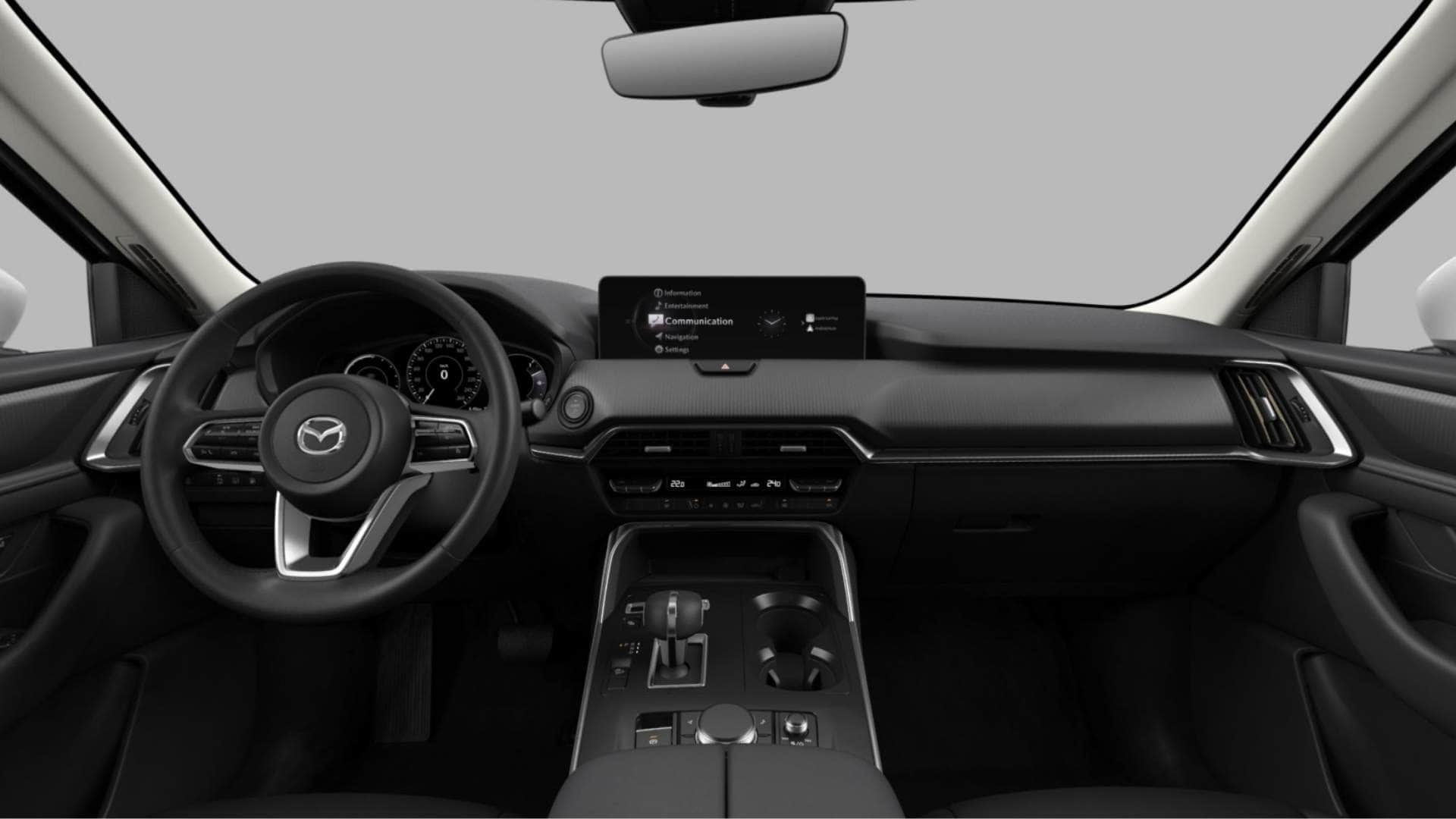 Renting Mazda CX-60 Prime Line Arctic White SUV Automático Interior