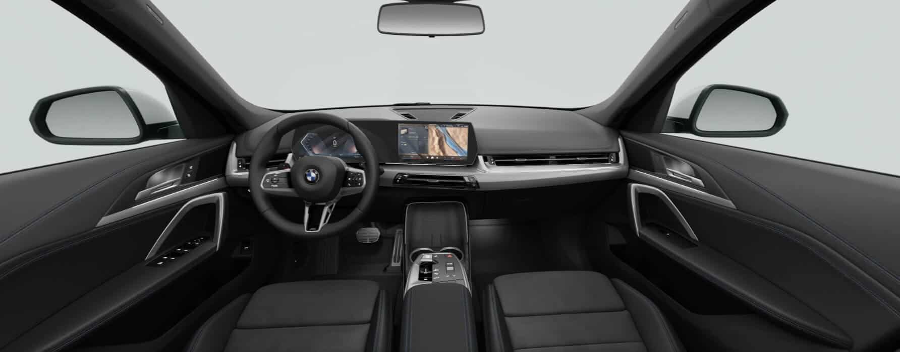 Renting New BMW X1 M Sport SUV Automático Alpine White Renting Finders Interior
