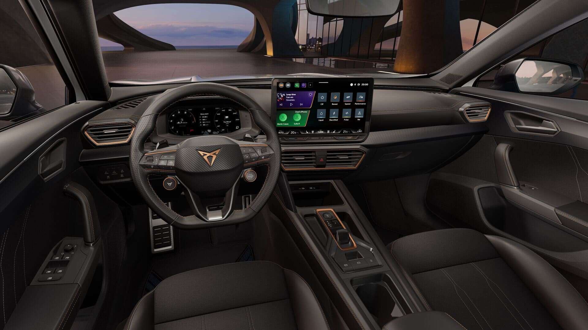 Renting New Cupra Formentor SUV Automático Marca Premium Deportiva Renting Finders Interior