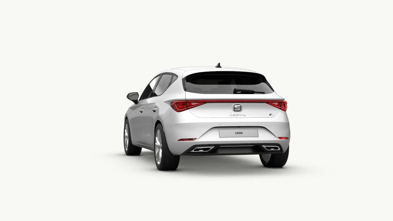 Renting Seat León FR 25 Aniversario Hibrido Automático Compacto Blanco Renting Finders