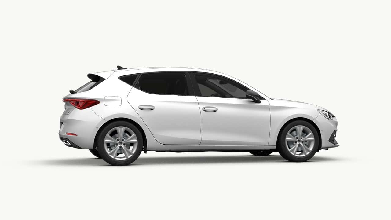 Renting Seat León FR 25 Aniversario Hibrido Automático Compacto Blanco Renting Finders