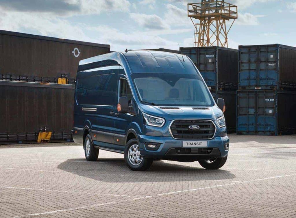 Ford Transit, vehículo comercial de renting para empresas