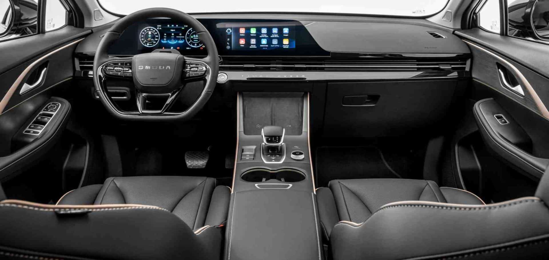 Renting Omoda 5 SUV Grey MY25 5 Plazas Interior