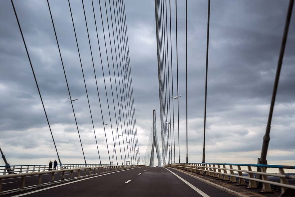 Características de la autopista de Francia