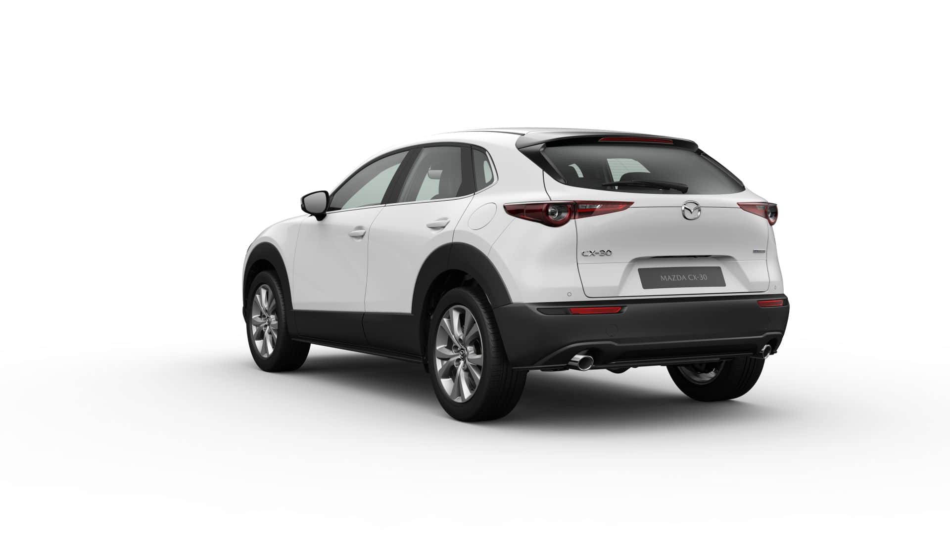 Renting Mazda CX-30 Centre-Line SUV Artic White Micro-Híbrido Etiqueta ECO 5 Plazas SUV Renting Finders