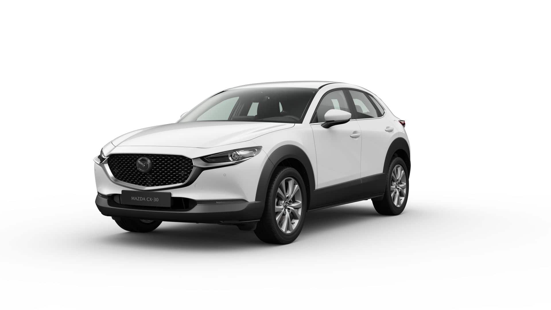 Renting Mazda CX-30 Centre-Line SUV Artic White Micro-Híbrido Etiqueta ECO 5 Plazas SUV Renting Finders