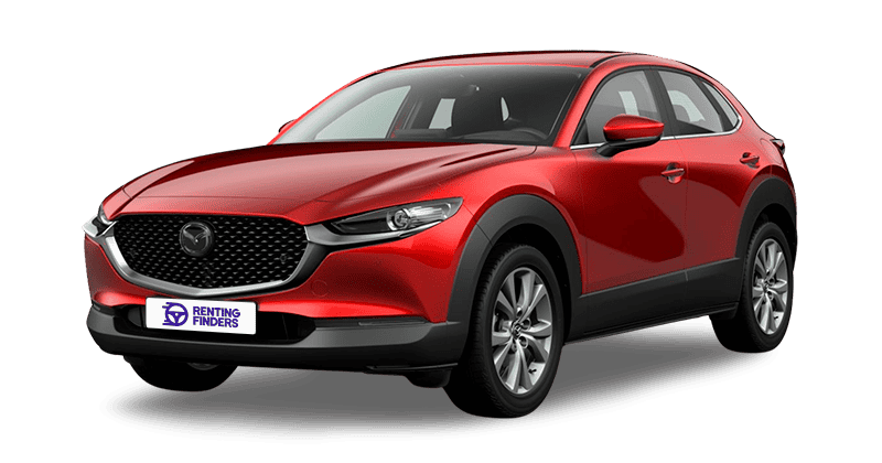 Renting Mazda CX-30 Centre-Line SUV Soul Red Crystal Micro-Híbrido Etiqueta ECO 5 Plazas SUV Renting Finders