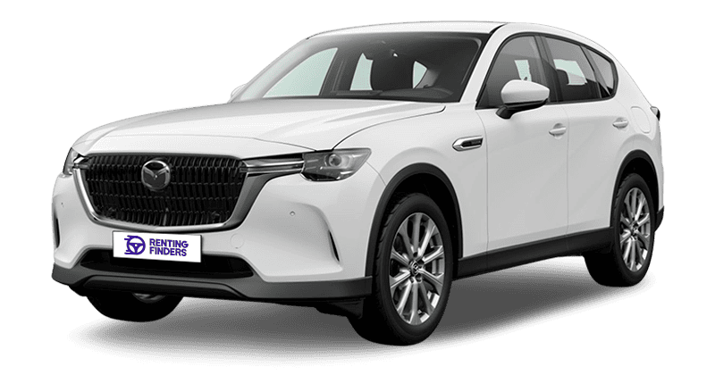 Renting Mazda CX-60 Exclusive-line SUV Híbrido 5 Plazas Artic White Renting Finders