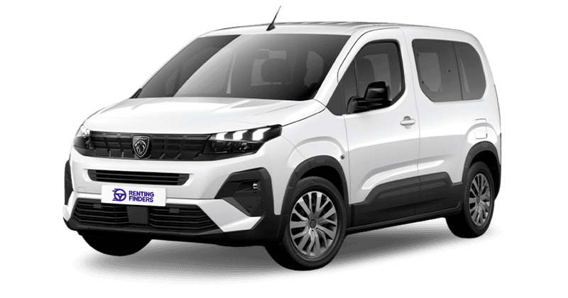 Renting New Peugeot Rifter Standard Furgoneta 5 Plazas Blanco Banquisen Renting Finders