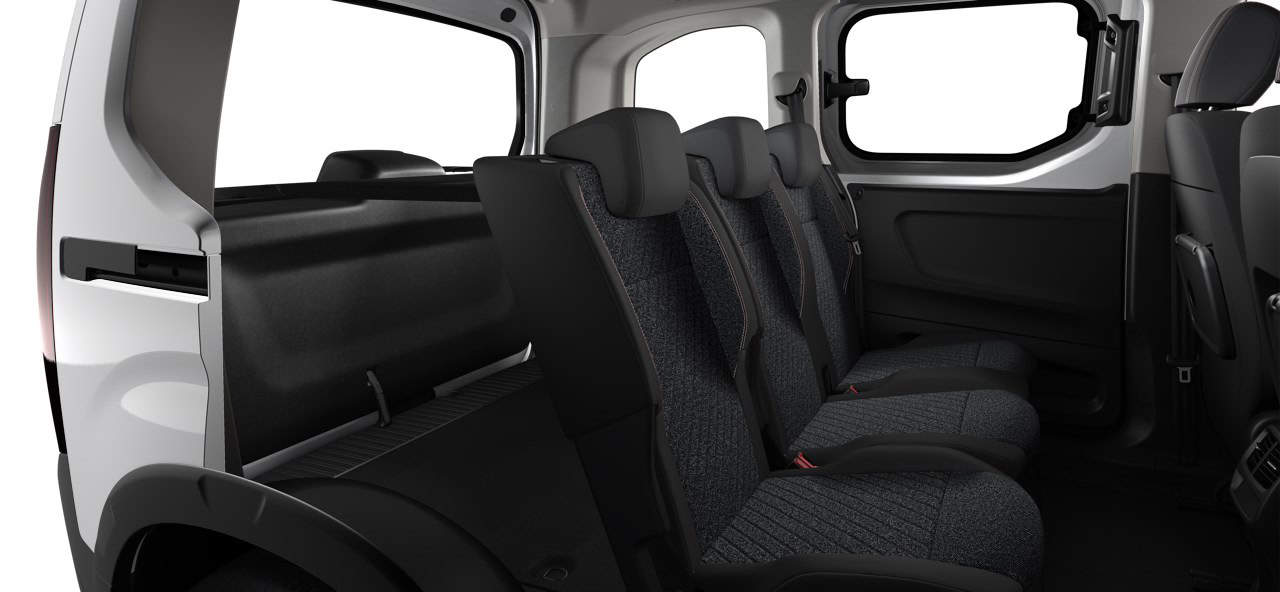 Renting New Peugeot Rifter Standard Furgoneta 5 Plazas Blanco Banquisen Asientos